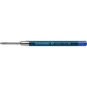 10x Balpenvulling Schneider 755 Slider Jumbo medium blauw [10x]