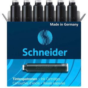 Schneider inktpatroon - 6 stuks - zwart - S-6601