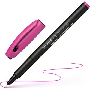 5 x Schneider Fineliner Topliner 967 0,4 mm pink