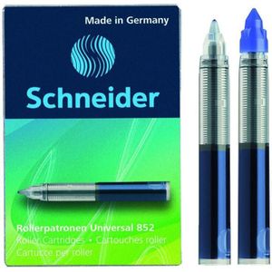 Schneider Ersatzpatronen für Tintenroller blau 5 Stück