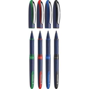 Schneider Rollerball - One Business - 0,6mm - 4 Stuks Assorti Kleuren - S-183094