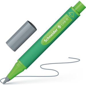 Schneider viltstift - Link-It - lijnbreedte 1,0mm - silver-grey - S-192012