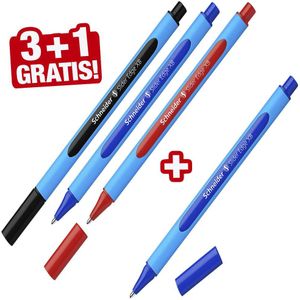 Kugelschreiber Slider Edge Kappenmodell XB sortiert Stiftebox VE=4 St&#252;ck