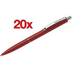 Schneider K15 balpen rood (20 stuks)