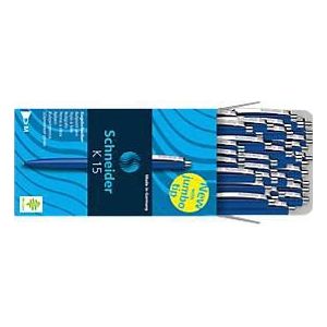 Schneider Balpen - K15 - Blauw - 50 Stuks - S-3083-50