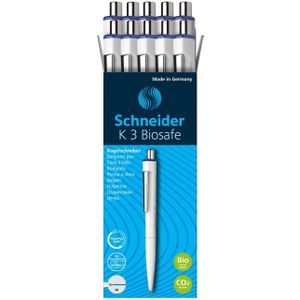 Schneider K3 Biosafe Kugelschreiber 0.6 mm Blau