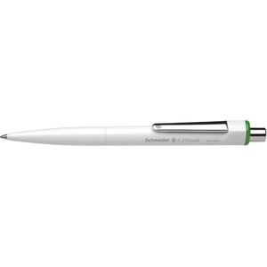 Schneider - K3 Biosafe - Balpen - Wit - Biobased Kunststof - 10 Stuks