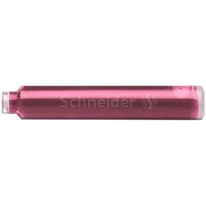 Schneider inktpatronen - pastel Roze - doos 6 stuks - S-166129