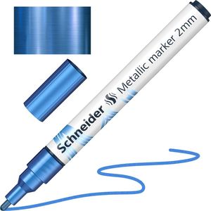 Schneider metallic marker - Paint-it 011 - 2mm - blauw metallic - S-ML01101025