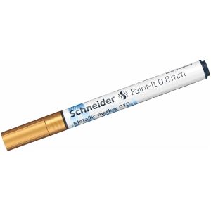 Schneider Metallicmarker Paint-It 010 0,8mm gold metallic
