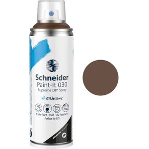 Schneider spuitbus verf Paint it 030 DIY spuitverf acrylverf bruinL03050083