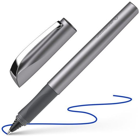 Schneider Ceod Shiny Tintenroller graphit-metallic 0,5 mm, Schreibfarbe: blau, 1 St.
