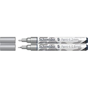 Schneider chrome marker - Paint-it 060/061 - metallic - 0.8 + 2 mm - S-ML06011501