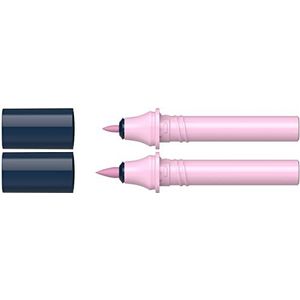 Schneider 040 Paint-It Twinmarker cartridges (Round Tip - rond, kleurintensieve inkt op waterbasis, voor gebruik op papier, 95% gerecyclede kunststof) bubble gum 130