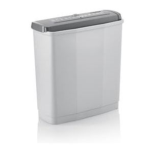 Dahle PaperSAFE PS 60 Papierversnipperaar, 6 vellen, veiligheidsniveau P2, streepsnede, olie- en onderhoudsvrij, 11 liter, grijs