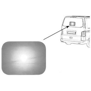 Hagus - Plakspiegel - Transparant - Zelfklevend - Met Groothoekspiegel