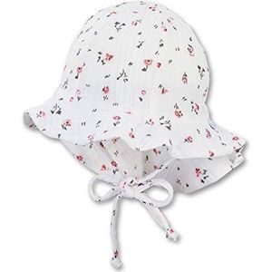Sterntaler Flapper 1402121 hoed, ecru, 45 babymeisjes, Beige