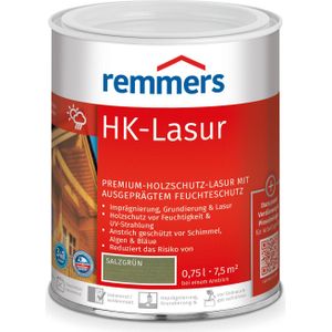 Remmers HK-Lazuur 3in1 Zoutgroen - Houtbeits - 0.75 liter