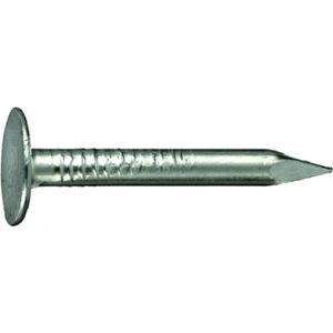 Connex Dakviltstiften - verzonken kop - Verzinkt - Opbergen in praktische emmer - Ideaal voor dakvilt & leisteenplaten/brede kopstiften/dakpennennagels/grote verpakking 2,8 x 25 mm (900 g)