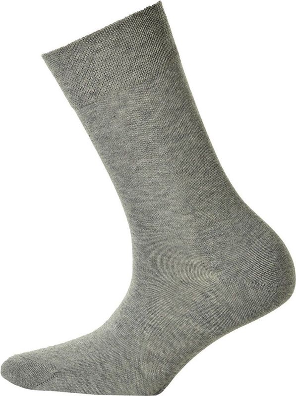 Hudson - Relax Cotton - Damessokken - Zilver - 97% Katoen, Comfortbund, 1 Paar