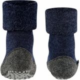 FALKE Uniseks-kind Stopper sokken Cosyshoe K HP Wol Noppen op de zool 1 Paar, Blauw (Dark Blue 6680), 33-34