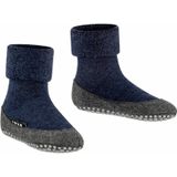 Falke kinderslippers Cosyshoe, slippers met antislip noppen, merinowol, maat 23-24, 25-26, 27-28, 29-30, 31-32, 33-34, 35-36, 37-38, rood, grijs, blauw, Donkerblauw