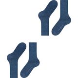 FALKE - Swing - Sportsokken - Blauw - 2-Pack - Katoen