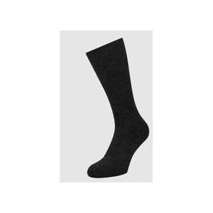 FALKE uniseks-volwassene Walkie Ergo U So wol functioneel materiaal eenkleurig Sokken, Grijs Anthracite Melange 3080, 44-45
