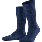 FALKE Walkie Ergo anatomische pluche zool merinowol sokken unisex blauw