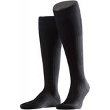FALKE - No. 13 - Kniekousen - Zwart - Katoen - 1 Paar