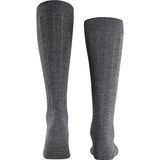 FALKE Thermosokken voor Heren - Grijs - Warmteregulerende Merinowolmix