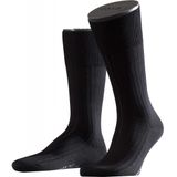 FALKE - No. 13 - Herensokken - Zwart - Piuma Katoen