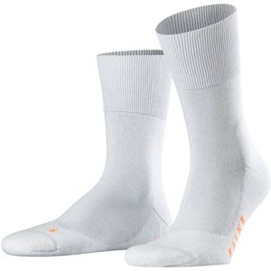 FALKE Run anatomische pluche zool katoen sokken unisex wit - Maat 42-43