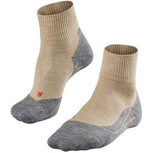 Falke - TK5 Short - Sportsokken - Grijs - Merinowol