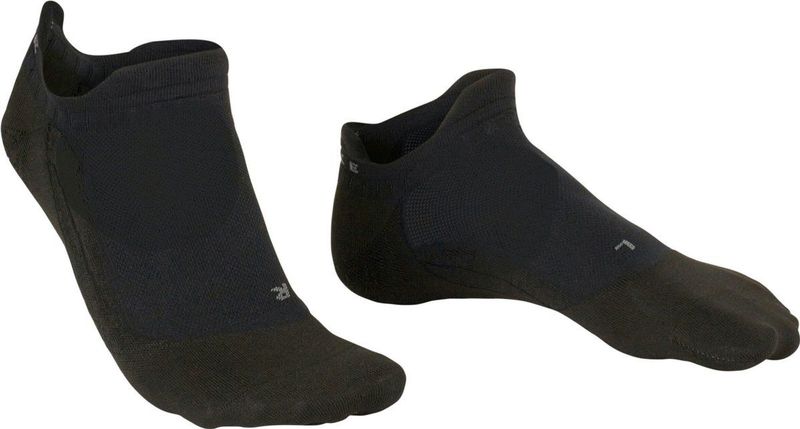 FALKE GO5 - Sportsokken - Zwart - Functioneel Garen - Anti-Blaar - 1 Paar