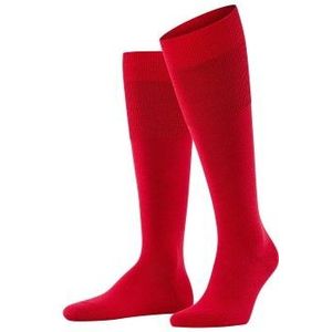 FALKE - Airport - Kniekousen - Rood - Wol Katoen