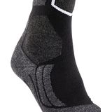 FALKE SK2 Skisokken anti blaren, medium padding merinowol wintersportsokken dames zwart - Maat 35-36