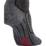 FALKE SK2 Skisokken anti blaren, medium padding merinowol wintersportsokken dames zwart - Maat 35-36