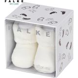 FALKE Erstling Huissokken - Wit - Katoen Pluche