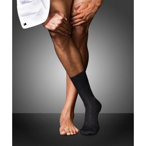 FALKE - Finest Merino - Sokken - Grijs - Merinowol