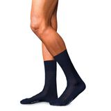 FALKE - No. 7 - Huissokken - Blauw - Wol, 1 Paar, 45-46