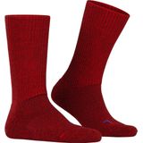 FALKE Walkie Ergo eenkleurig wol functioneel materiaal sokken unisex rood - maat 37-38