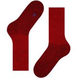 FALKE Walkie Ergo eenkleurig wol functioneel materiaal sokken unisex rood - maat 37-38