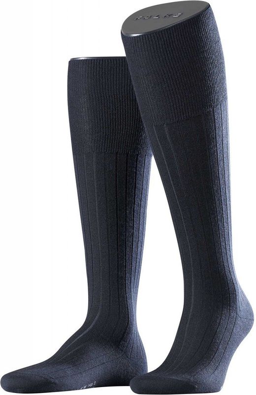 FALKE - Kniekousen No. 2 - Blauw - Kasjmier - 1 Paar