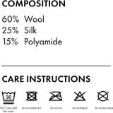 FALKE - No. 6 - Huissokken - Antraciet - Merino & Zijde