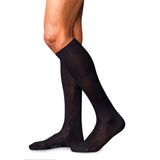 FALKE - No. 6 - Kniekousen - Zwart - Merinowol en Zijde