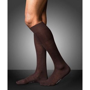 FALKE - No. 6 - Kniekousen - Bruin - Merinowol en Zijde