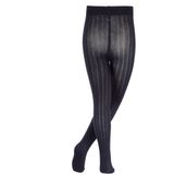 FALKE - Classic Rib - Panty - Blauw - Huidvriendelijk Katoen