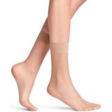 FALKE Shelina beige, glanzend ultra transparant 12 Denier pantykousen dames beige - Maat 35-38