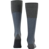 FALKE - Shadow - Kniekousen - Antraciet - Merceriseerd Katoen, Drukvrij Teenstuk, Verstevigde Zones